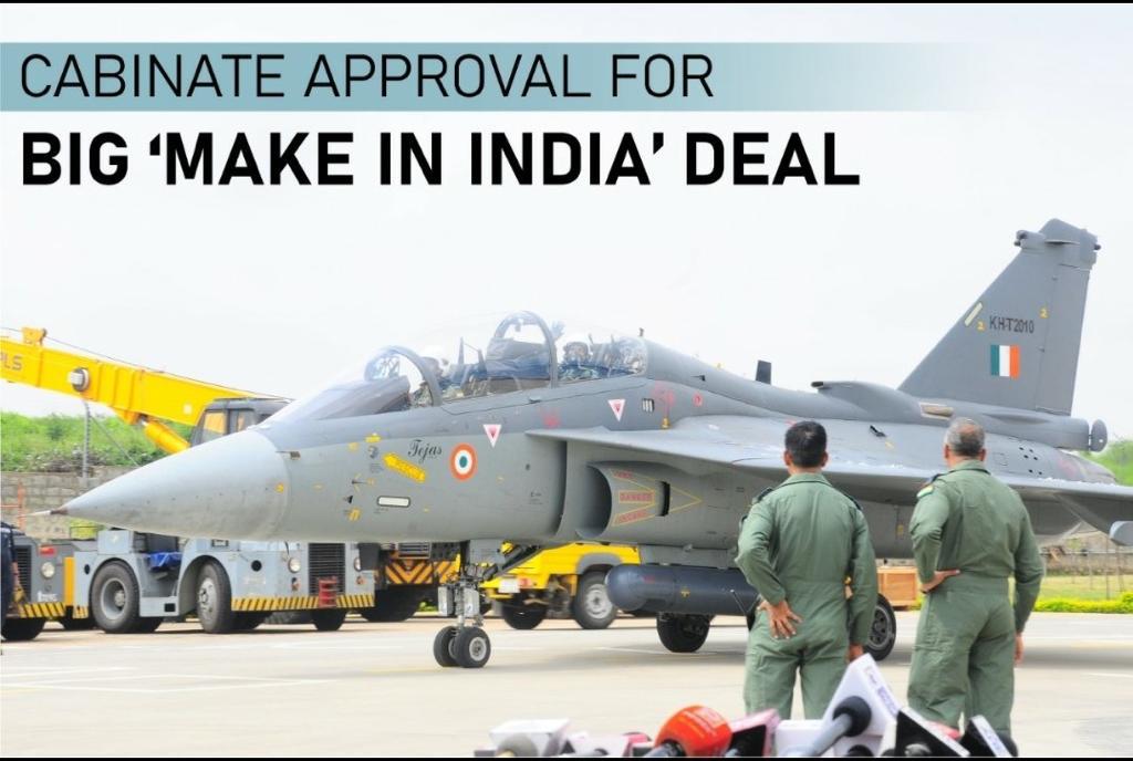 The Union Cabinet today approved procurement of 83 LCA Tejas from HAL