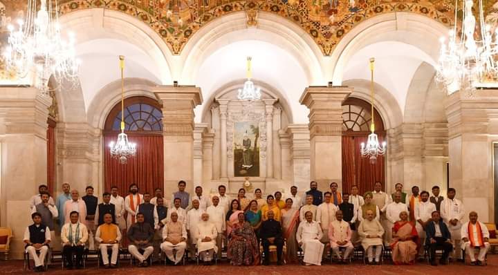 PM modi expanded and resuffled his Cabinet 