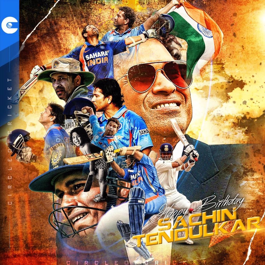 Happy Birthday  Sachin Tendulkar 