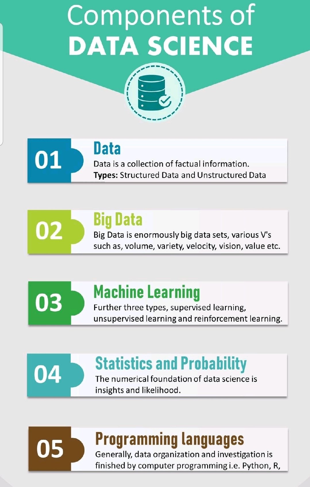 5 Components of Data Science
