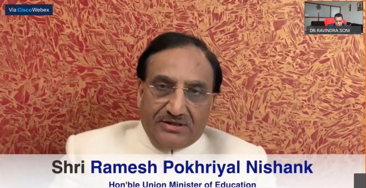 Education Minister Dr.RP.Nishank inaugurates 46 online AICTE Training and Learning (ATAL) Academy Faculty Development Programmes 