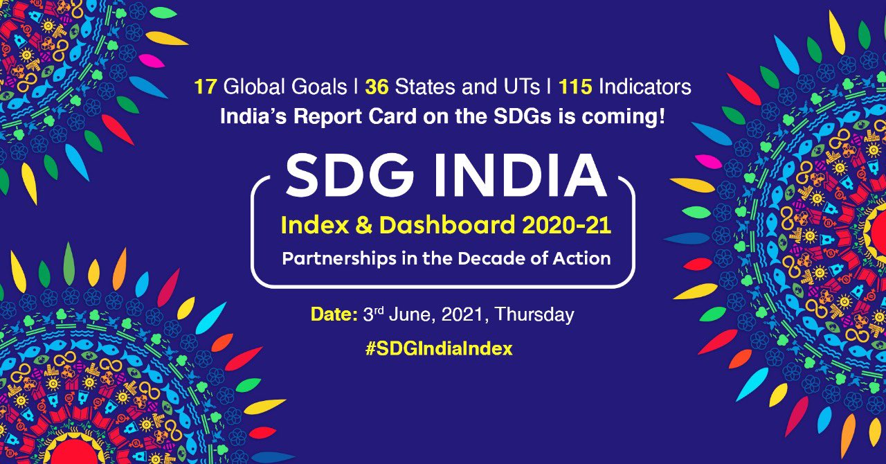 SDG India Index:Sustainable Development Goals India Index 2020-21