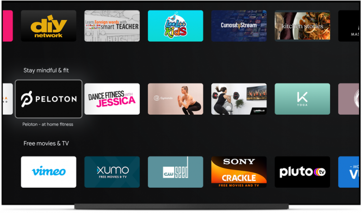 Android TV highlights at home workout apps in new play store fitness category