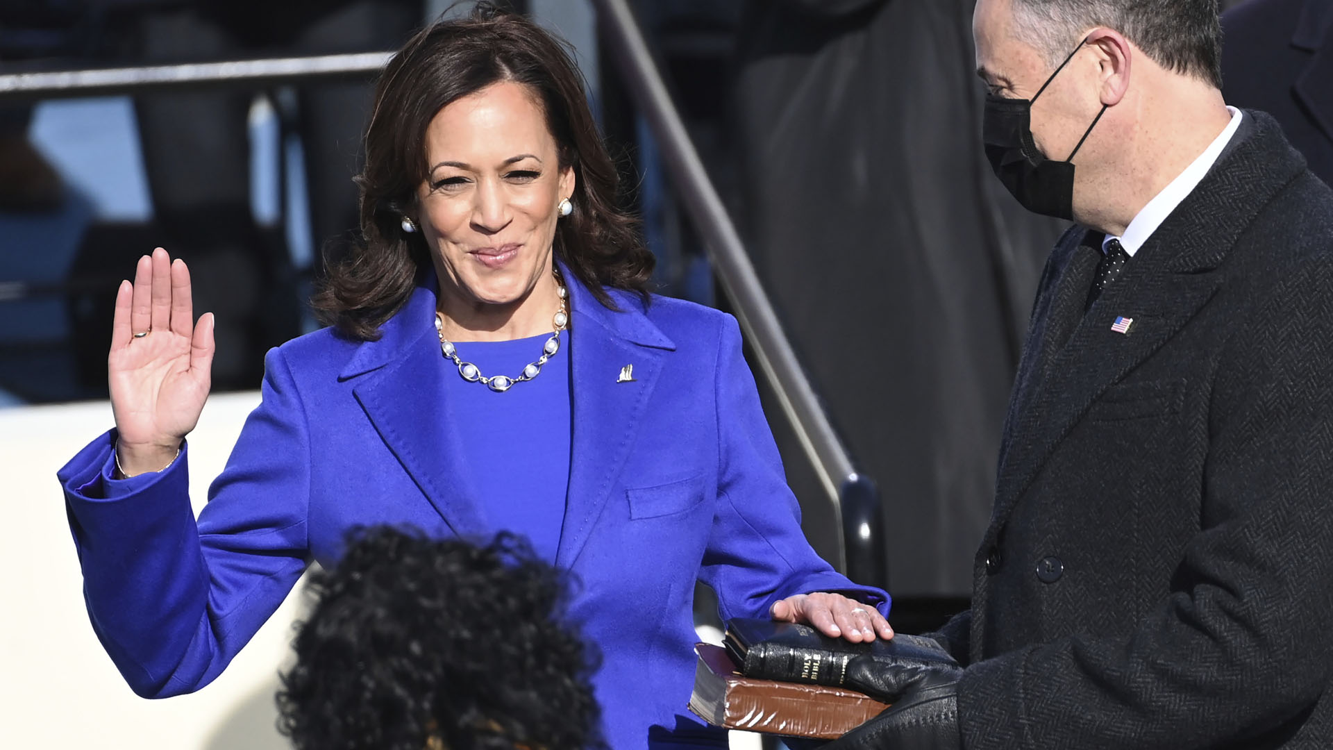 Kamala D. Harris was sworn in as vice president of the United States