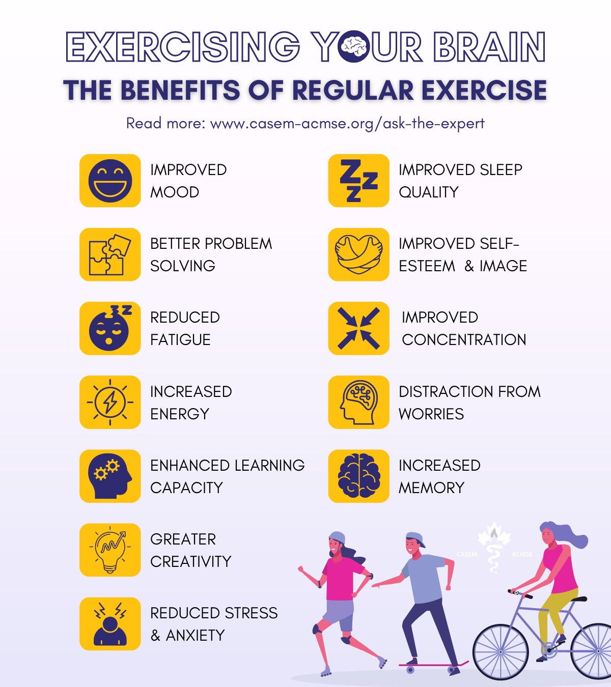 🧠 Regular exercise offers so many benefits for your brain!