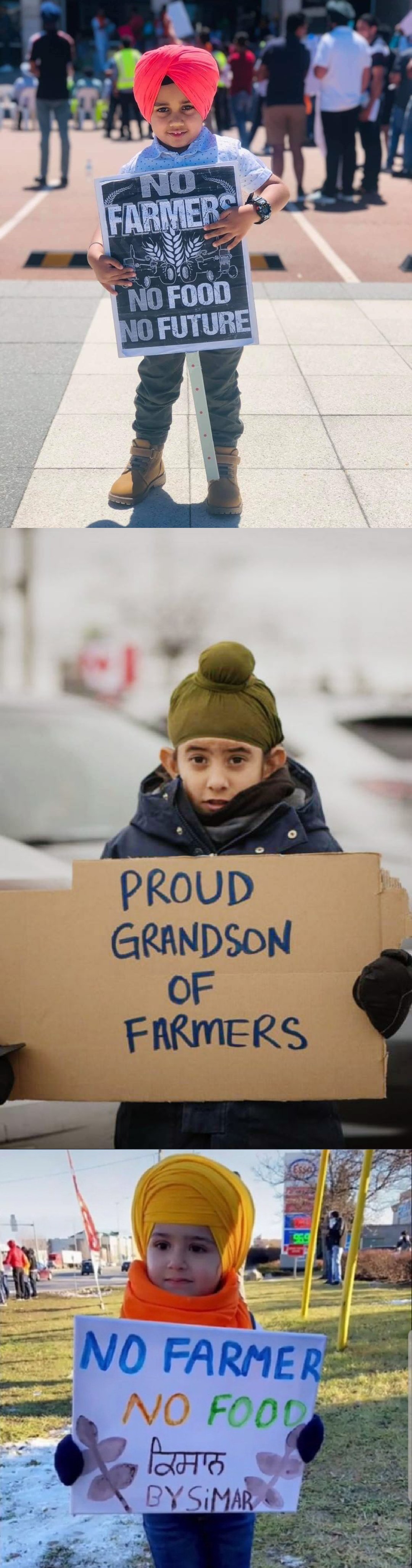 Beauty of farmers protest at Delhi