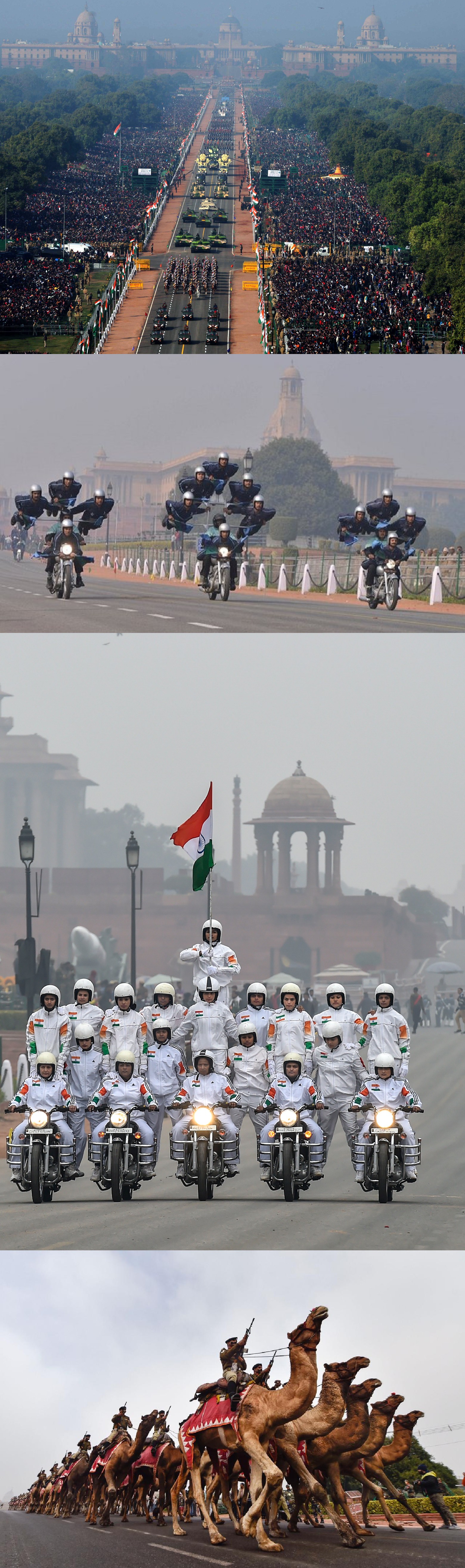 Full dress rehearsal for the Republic Day