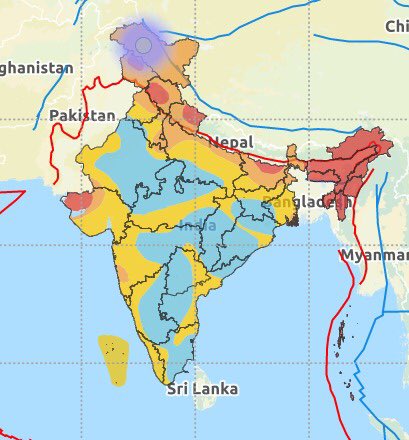 Earthquake at North West of Kargil,Ladakh