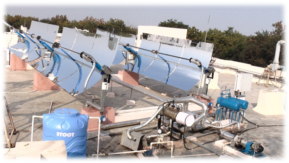 New solar thermal components testing facility at  Hyderabad
