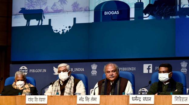 Union Ministers jointly launch unified web portal for monitoring progress of GOBARDHAN activities