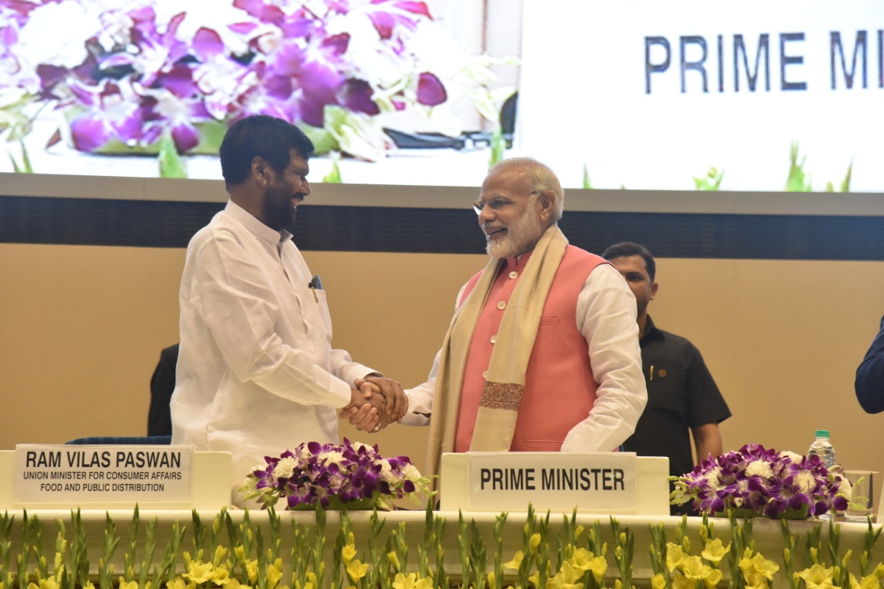 PM condoles the passing away of Ram Vilas Paswan.