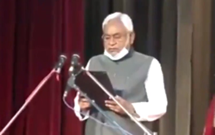 Nitish Kumar sworn-in as Chief Minister of Bihar for 7th term  