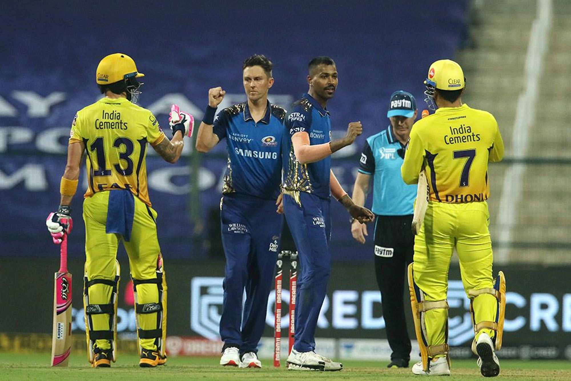IPL2020-Match 1: Chennai Super Kings won by 5 wickets 