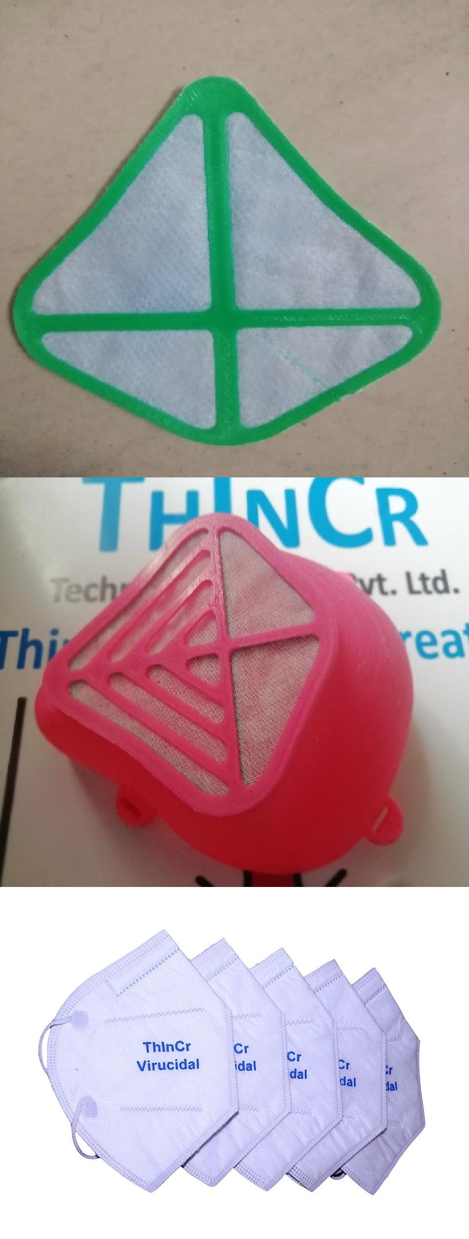 Pune-based firm comes up with 3D-printed Masks Coated with Anti-Viral Agents 