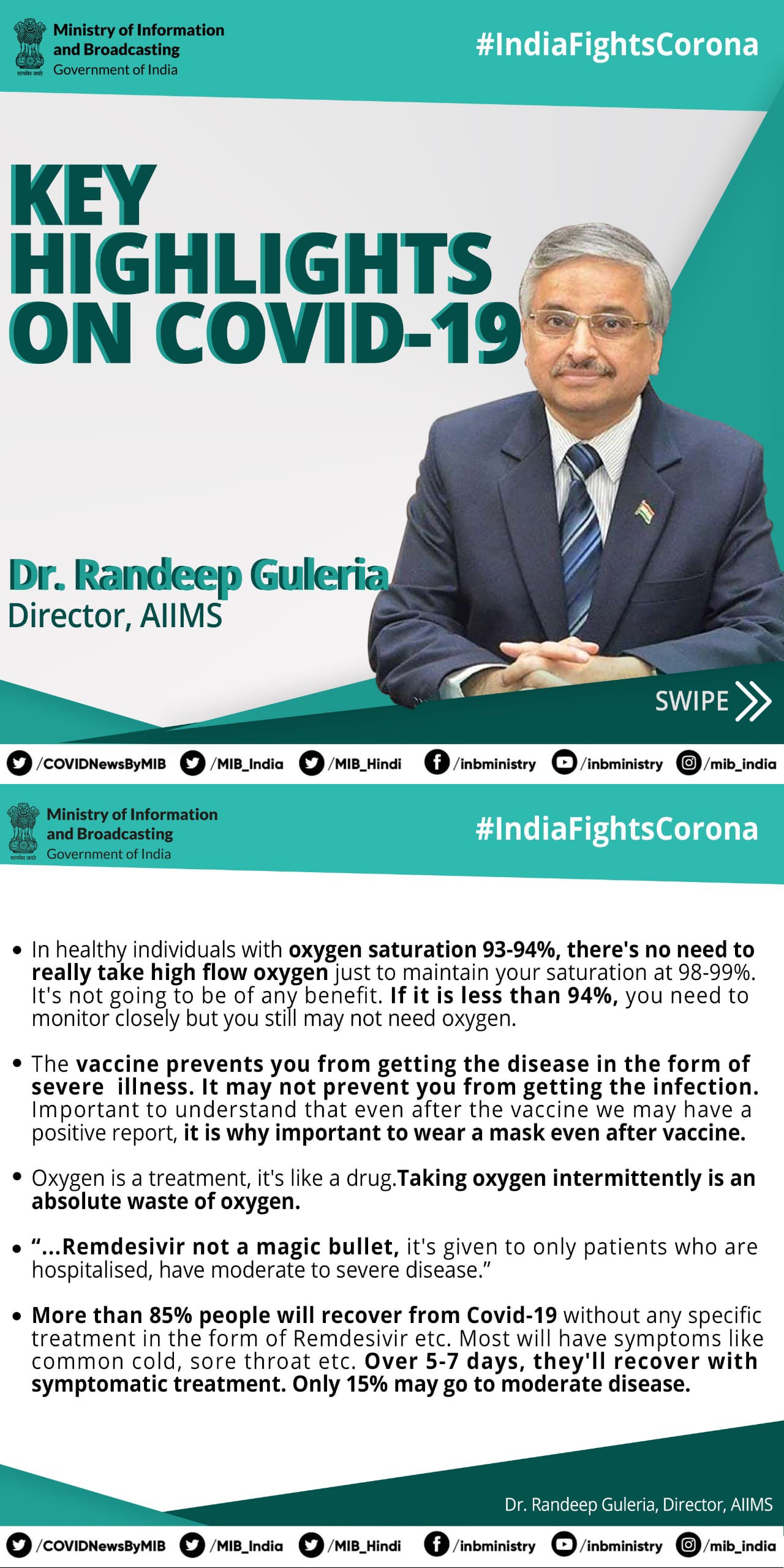 Key Highlights on Covid-19