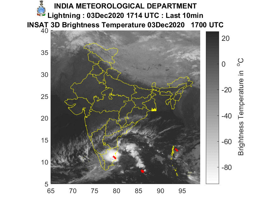 Cyclonic Storm &lsquo;Burevi &rsquo; weakens into a Deep Depression