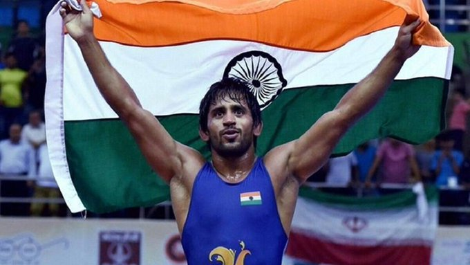 Wrestler Bajrang Punia bags bronze medal in men freestyle 65 kg category