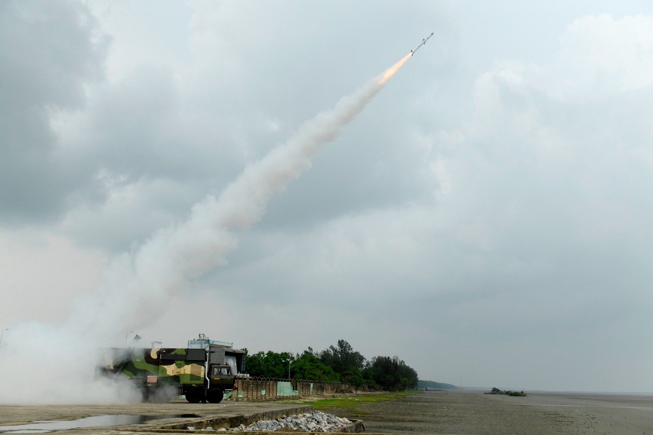 DRDO India successfully flight-tests the New Generation Akash Missile